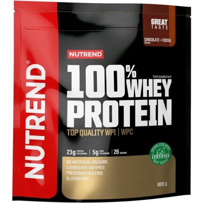 Nutrend 100% Whey Protein 800 g – Hledejceny.cz