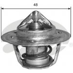 Termostat, chladivo GATES TH33291G1