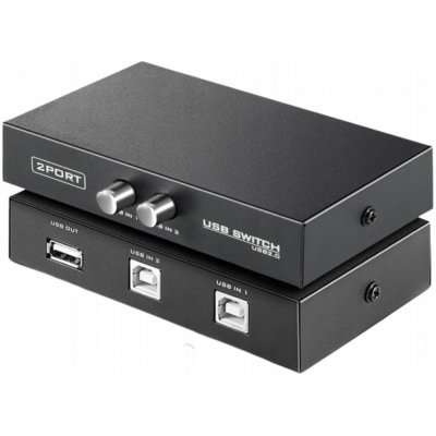 Gembird DSU-21 Data switch manuální 2:1 USB – Zboží Živě