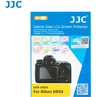 JJC ochrana LCD GSP-D850 ochranné sklo na LCD pro NIKON D850 – Zboží Živě