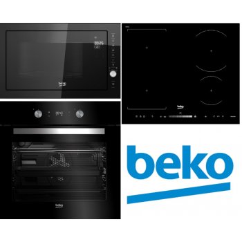 Set Beko BIM24300BS + HII64500FHT + MCB25433BG