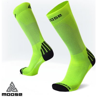 Moose COMPRESS SPURT NEW kompresní ponožky žlutá – Zboží Mobilmania