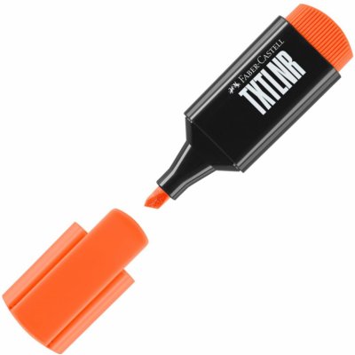 Faber-Castell 154215 Zvýrazňovač Short TXTLNR oranžový – Zboží Živě