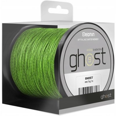 Delphin šňůra GHOST 8+1 žlutá 200m 0,33mm 40lb – Zboží Dáma