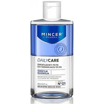 Mincer Pharma Dailycare dvoufázový odličovač očí a make-upu 150 ml