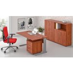 NABYTEK-DESIGNOVY.CZ - ZEP 1.6 03 Sestava kancelářského nábytku Komfort 1.6 calvados – Zboží Dáma