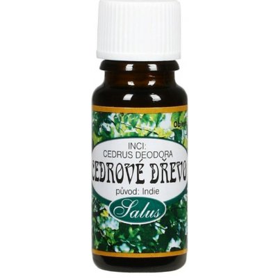 Saloos Cedrové dřevo esenciální olej 10 ml – Sleviste.cz