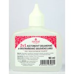 Amoené Acetonový odlakovač a odstraňovač gelového laku 2 v 1 90 ml – Zboží Mobilmania