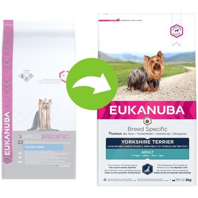 Eukanuba Yorkshire Terrier 3 x 2 kg