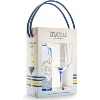 Citadelle Original 44,0% 0,7 l (dárkové balení 1 sklenice)