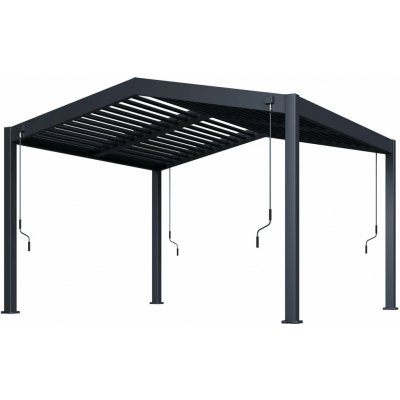 Rojaplast Bioklimatická pergola Apex 3,6 x 4 m hliníková volně stojící AP4036 – Zboží Mobilmania
