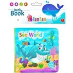 BAM BAM Baby knížka mořský svět pískací do vany na koupání pro miminko et432483 – Zboží Dáma