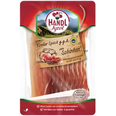 Handl Tyrol Tyrolský šunkový špek plátky 80 g – Hledejceny.cz