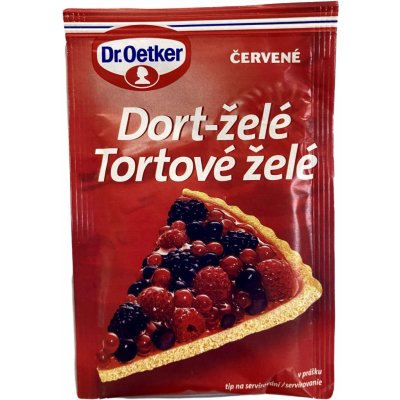 Dr. Oetker Dort-želé červené 10 g – Zboží Mobilmania