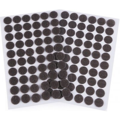 Suchý zip samolepící kolečka Ø15 mm - 9 šedá tmavá – Zboží Mobilmania