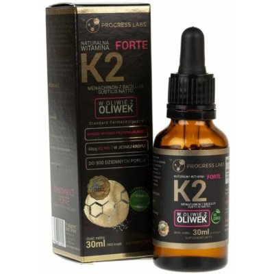 Progress Labs Vitamin K2 MK-7 Forte kapky 30 ml – Hledejceny.cz