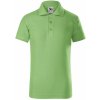 Dětské tričko Malfini Pique Polo 222 trávově zelená