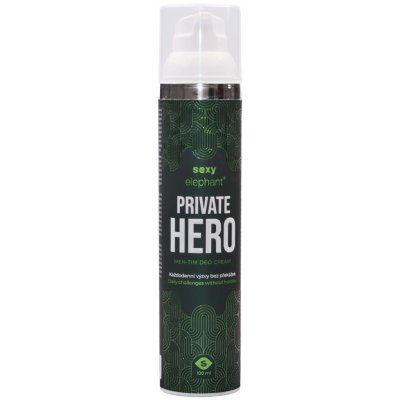 Sexy Elephant Private Hero krémový deodorant na intimní partie 100 ml – Zboží Mobilmania