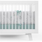 Detexpol Mantinel do postýlky Sloník šedá tyrkysová – Zboží Dáma