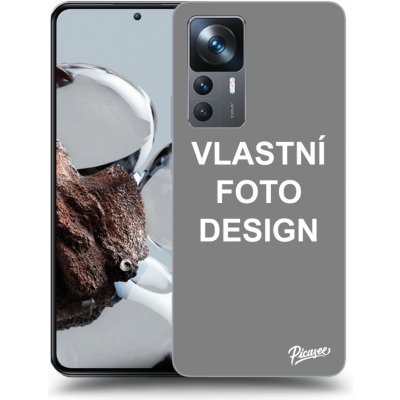 Pouzdro Picasee silikonové Xiaomi 12T - Vlastní design/motiv černé – Zboží Mobilmania