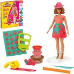 Hasbro Play-Doh Modelína Barbie Fashionista Květiny a třásně G1360 – Hledejceny.cz