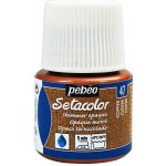 Barva na textil Pébéo Setacolor Opaque 45 ml Měděná metalická 47 – Hledejceny.cz