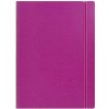 Poznámkový blok Filofax zápisník A4 fuchsia