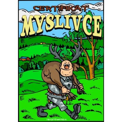 Certifikát myslivce daněk – Hledejceny.cz