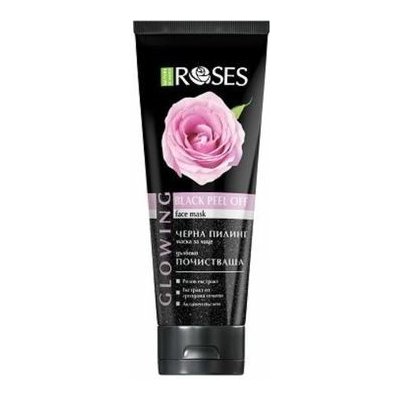 Ellemare Roses Black Peel off Mask Pleťová čistící slupovací maska 100 ml – Zboží Mobilmania