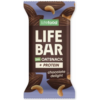 Lifefood LIFEBAR Oat Snack Protein BIO 40g – Hledejceny.cz