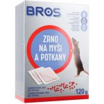 Rodenticid BROS zrno na myši a potkany 6x20g – Hledejceny.cz