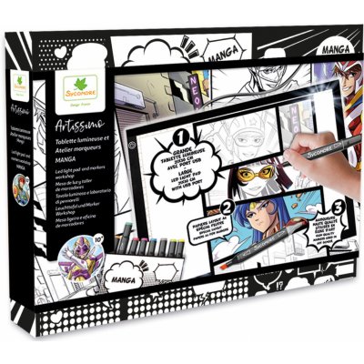Artissimo Kreslící tablet s podsvícením Manga – Sleviste.cz