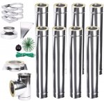 Solid izolovaný komín Plus 1,0 130mm 8m – Zboží Dáma