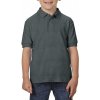 Dětské tričko Gildan Dětská polokošile DRYBLEND Double Piqué tmavě žíhaná