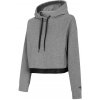 Dámská mikina 4F womens sweatshirt H4L21 BLD011 24M Middle Grey melange