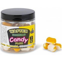 Anaconda wafter dumbells Candy fluo coconut-banana 90 g 20x24 mm