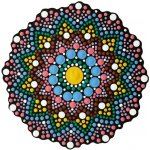 Aladine Sada na tečkování 10 cm Mandala 2 – Zboží Dáma