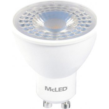 McLED LED žárovka GU10 3W 25W teplá bílá 2700K , reflektor 38°