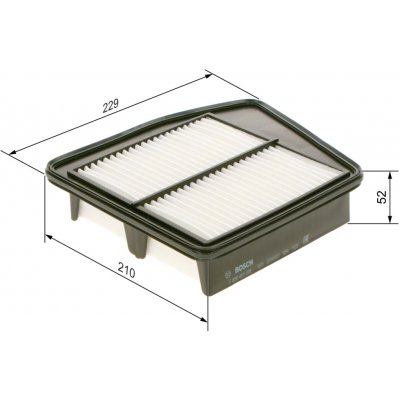 Vzduchový filtr BOSCH F 026 400 328 (F026400328) – Hledejceny.cz