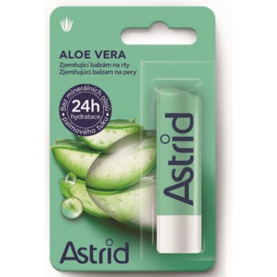 Astrid Aloe Vera zjemňující balzám na rty 4,8 g