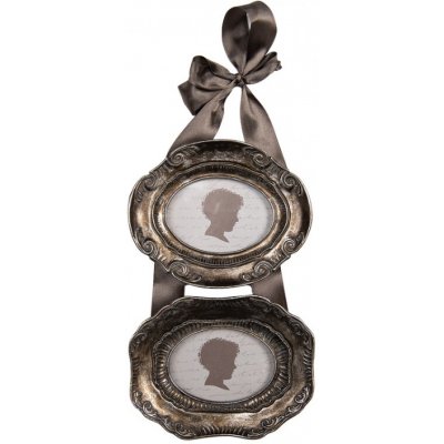 Dva černé fotorámečky na černé stuze Jonas – 14x3x27 cm – Hledejceny.cz