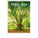 Nástěnný Stromy 2024 – Hledejceny.cz