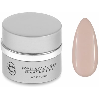 NANI UV/LED gel Champion Line Ivory Touch 50 ml – Zboží Dáma