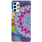 Pouzdro Luminous Pattern Poloviční květ – Samsung Galaxy A13 – Sleviste.cz