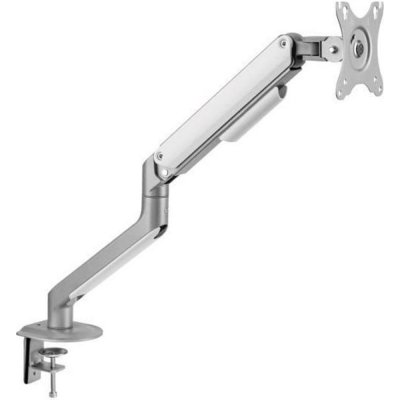 White Shark NEFERITES I, držák pro 1 monitor, stříbrná (GMS-3207) (NEFERITES-I) – Zboží Živě