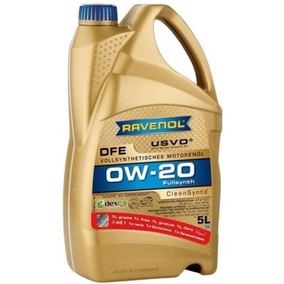 Ravenol DFE 0W-20 5 l – Zboží Mobilmania