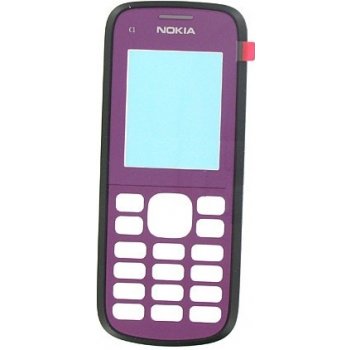 Kryt Nokia C1-02 přední fialový