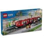 LEGO® City 60423 Tramvaj a zastávka v centru města – Zboží Dáma