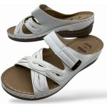 Koka dámské bílé zdravotní pantofle bílá – Zboží Dáma