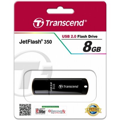 Transcend JetFlash 350 8GB TS8GJF350 – Hledejceny.cz